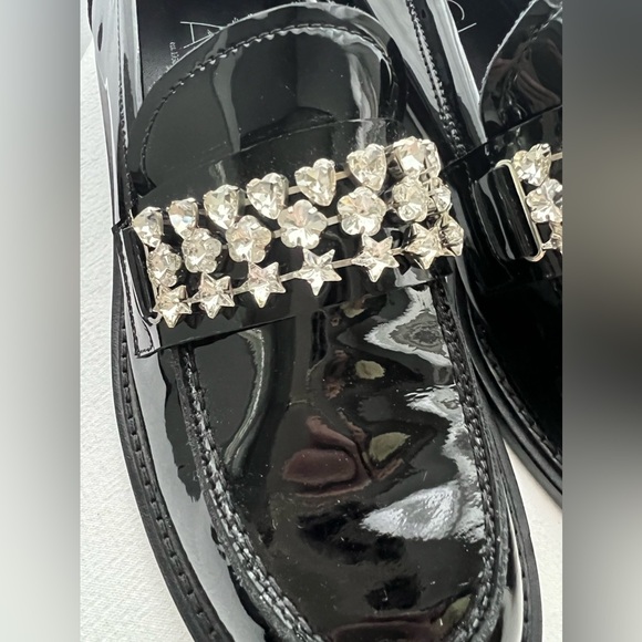 AGL Lola Strass Mixed Crystal Loafer Women's Size 9 New - Picture 12 of 14